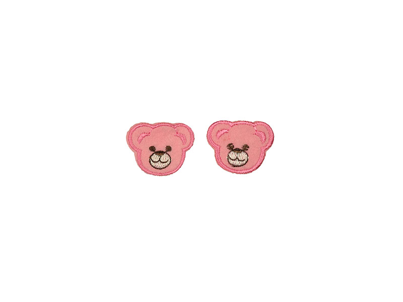 2 beertjes applicatie set roze
