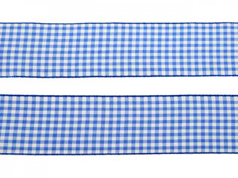 3 meter sierlint bakkersruit blauw 38mm 