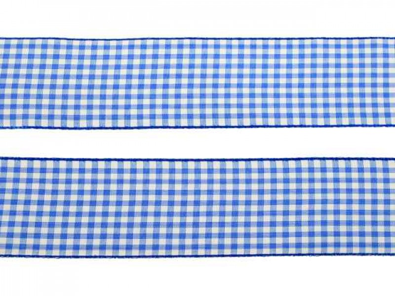 3 meter sierlint bakkersruit blauw 38mm 