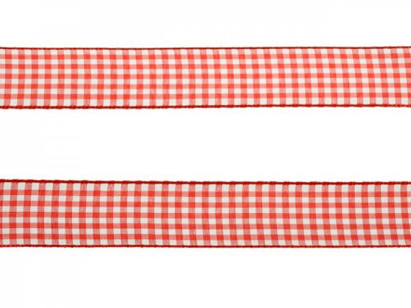 3 meter sierlint bakkersruit rood 25mm 