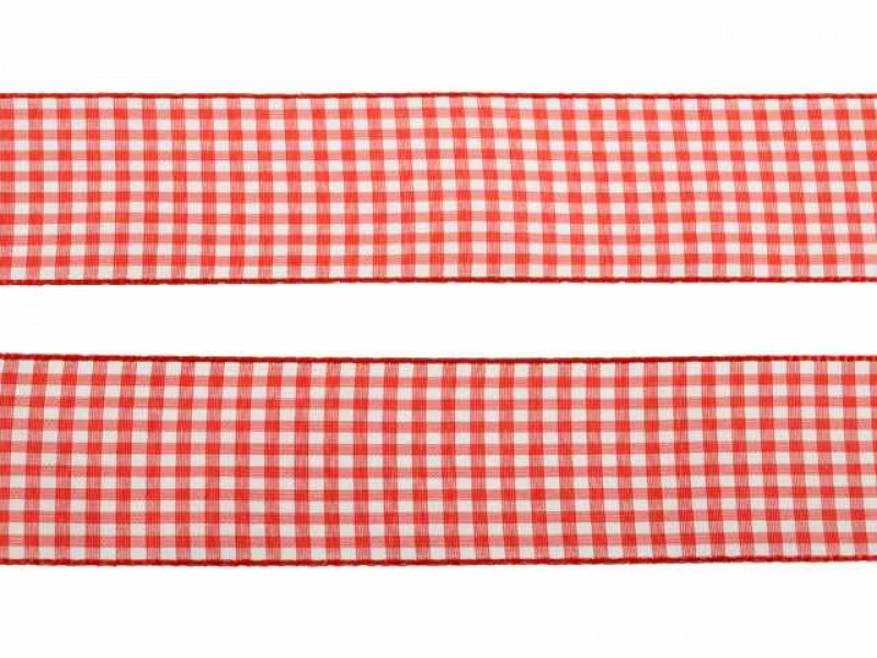 3 meter sierlint bakkersruit rood 38mm 