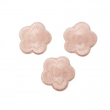 bloemen patch set poeder roze zelfklevend