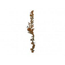 applicatie bloemen streng bruin