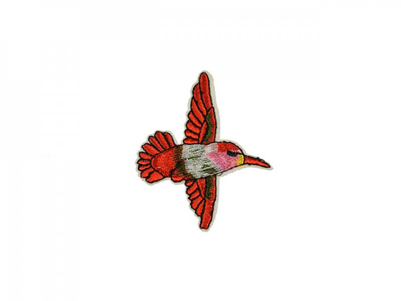 applicatie kolibri rood