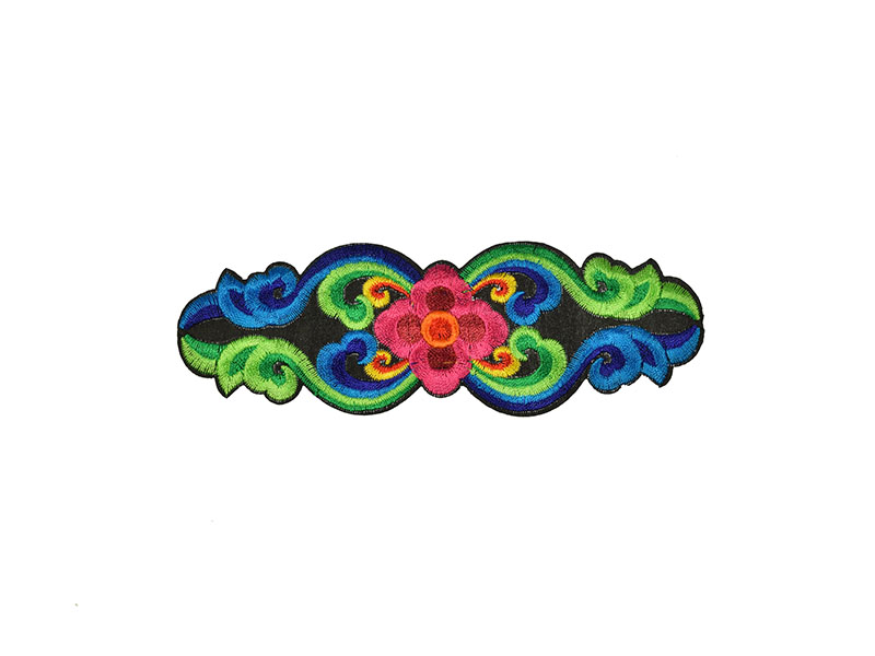 applicatie ornament bloemen 