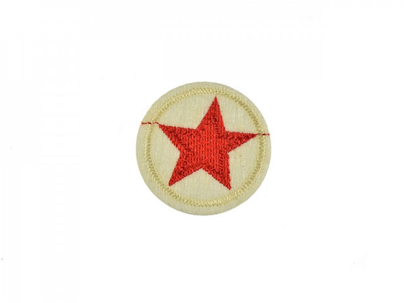 applicatie rond met rode ster