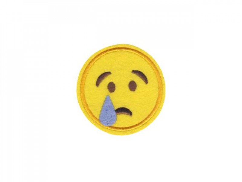 applicatie smiley sad middel