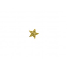 applicatie ster goud 3 cm