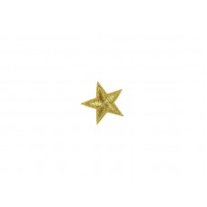 applicatie ster goud 4 cm