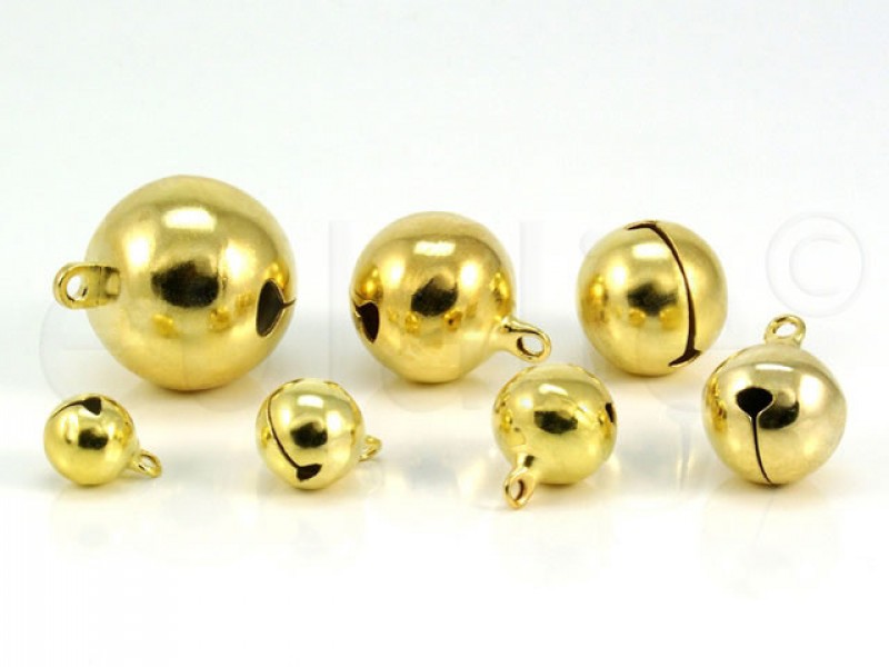 belletjes goud 1.8 cm (10 stuks)