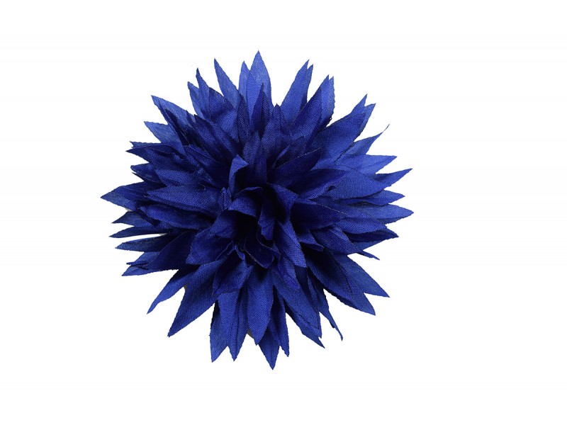 bloem corsage kobalt blauw dahlia