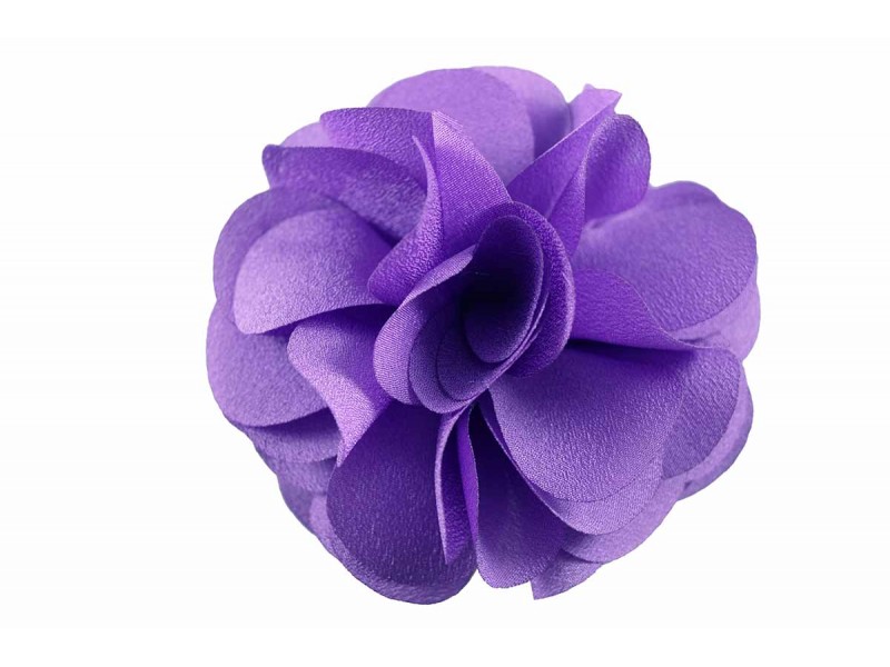 bloem corsage organza lila