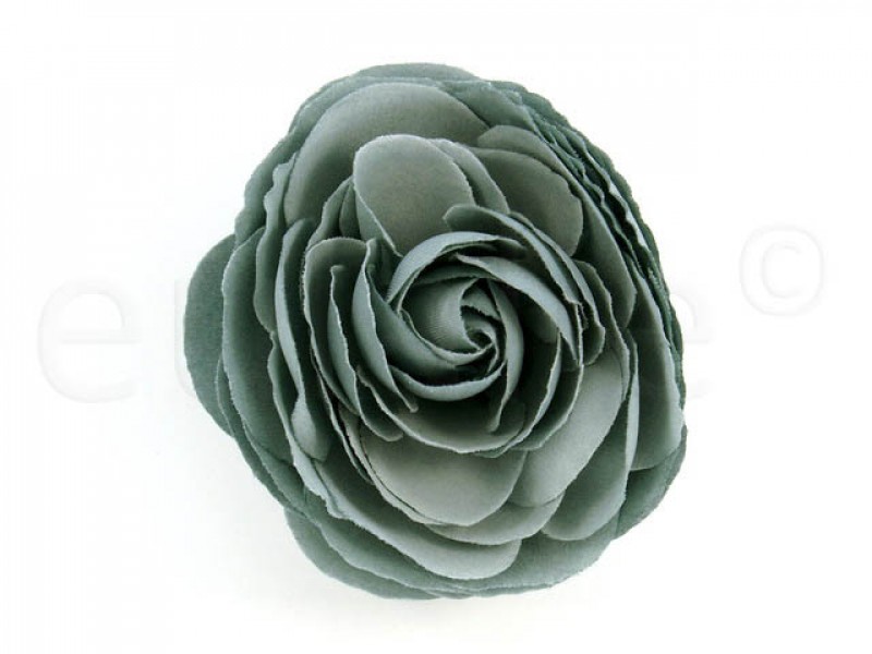 bloem corsage pioenroos grijs