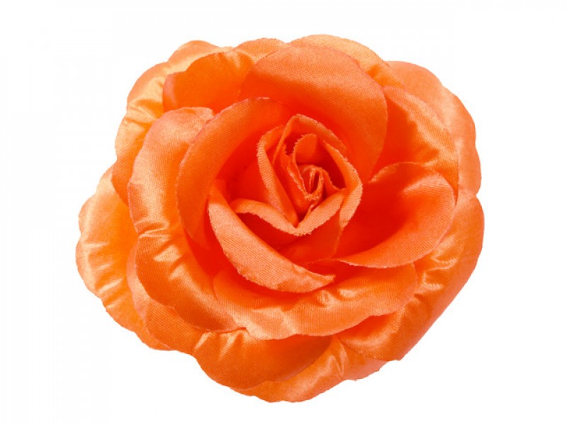 bloem corsage roos oranje