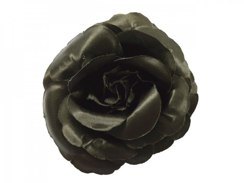 bloem corsage roos zwart