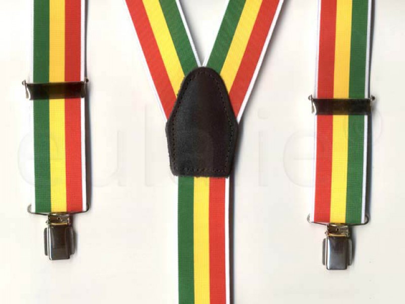 bretel Jamaicaanse vlag brede clips