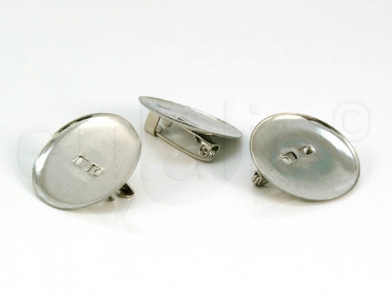 broche speld 2.5 cm (5 stuks)