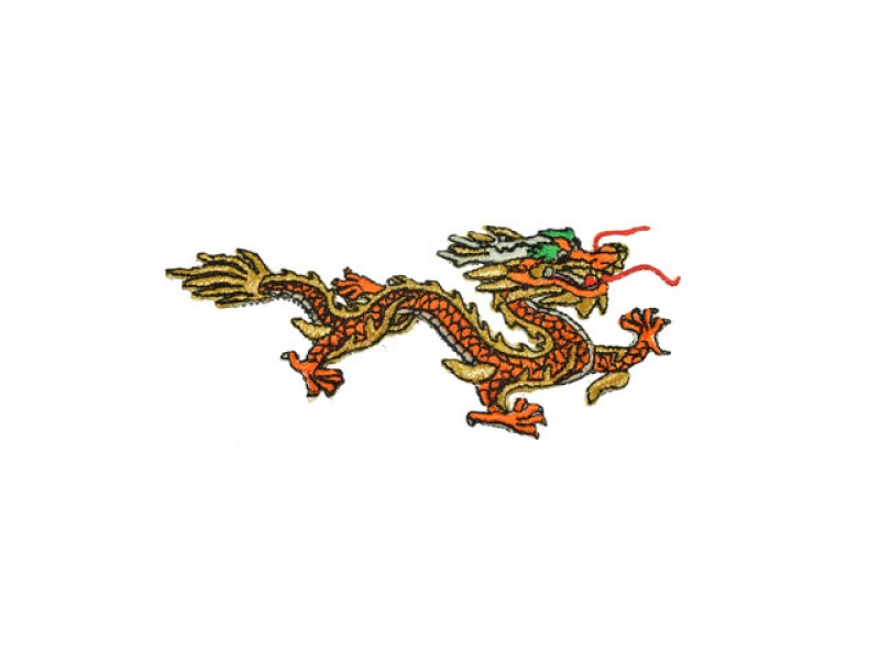 chinese draak oranje