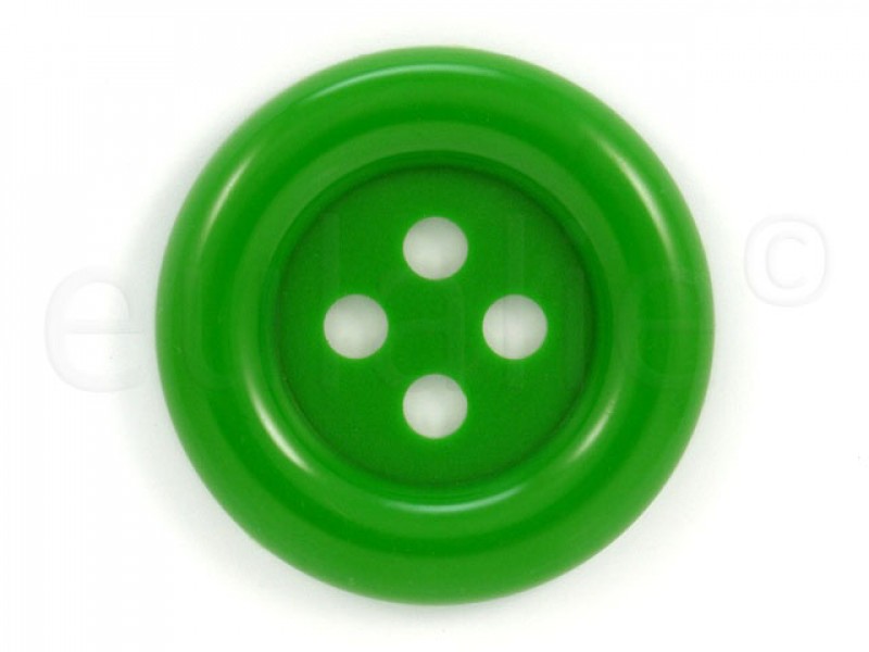 Clown knoop groen 7 cm