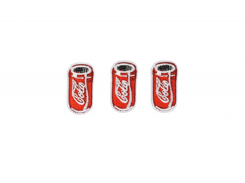 cola blikjes patch 3 stuks