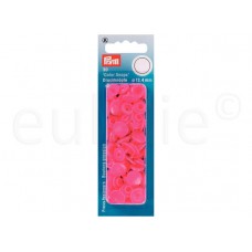 Color Snaps drukknoop fel roze