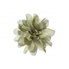 corsage goud zwart tule glitter