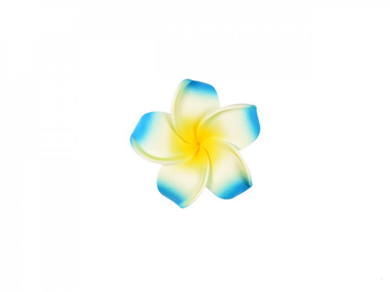  corsage hawaii blauw klein
