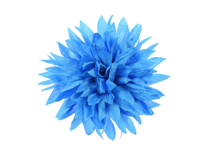 corsage levendig blauw dahlia