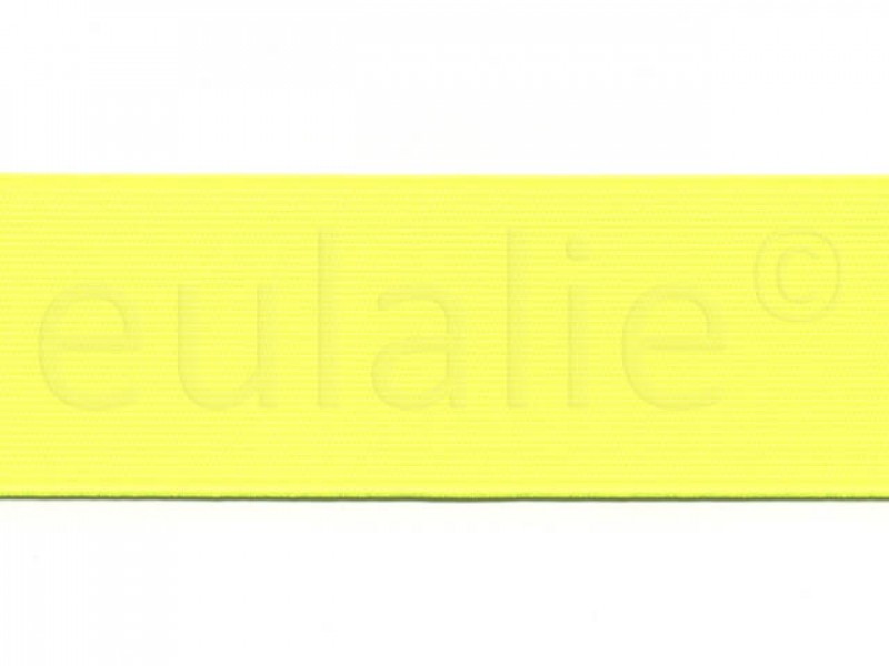 elastiek fluor geel 6 cm