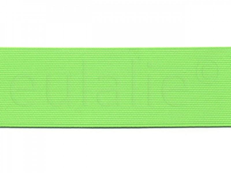 elastiek fluor groen 6 cm