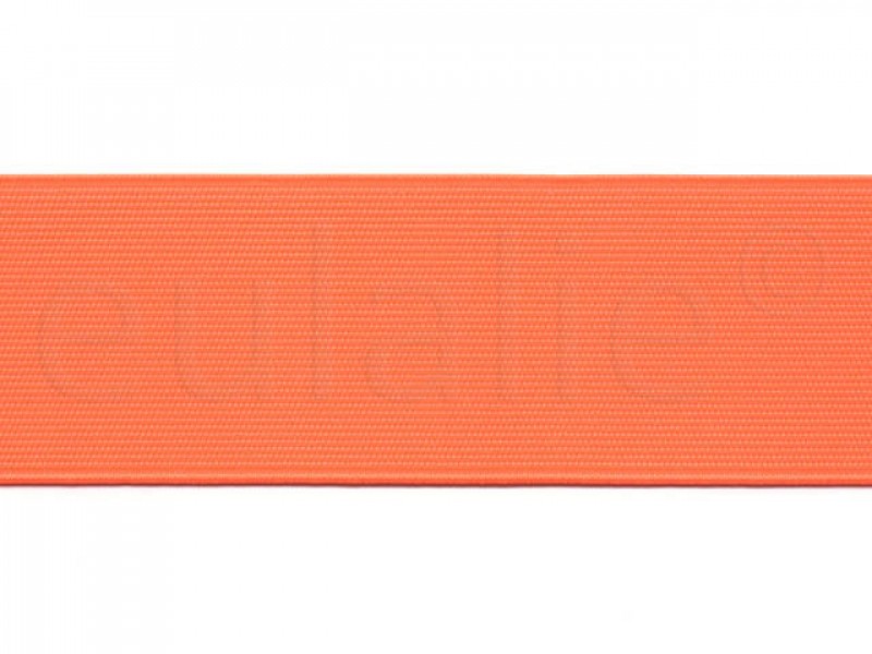 elastiek fluor oranje 6 cm