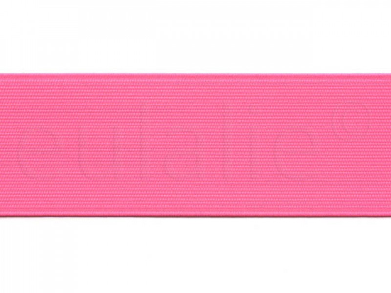 elastiek fluor roze 6 cm
