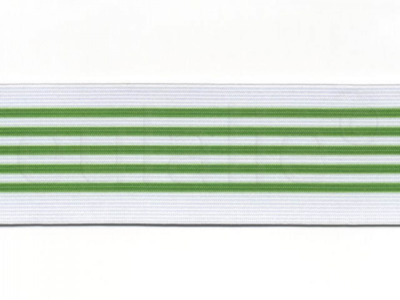 elastiek groene streep 6 cm