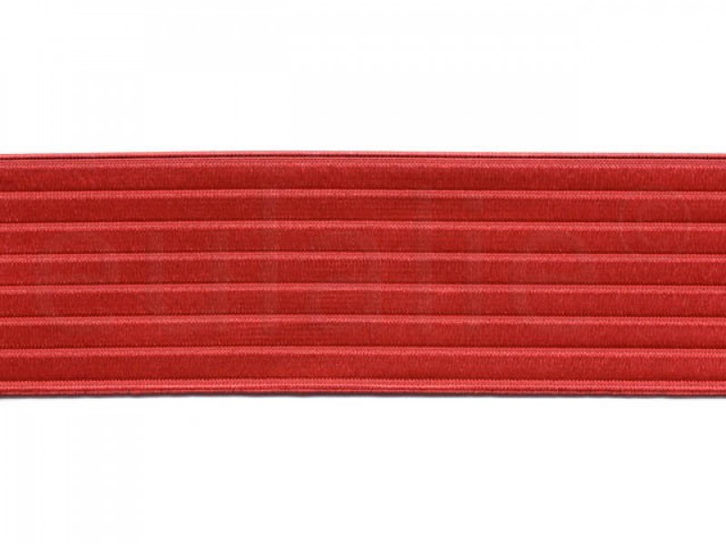 elastiek satijn rood 6 cm