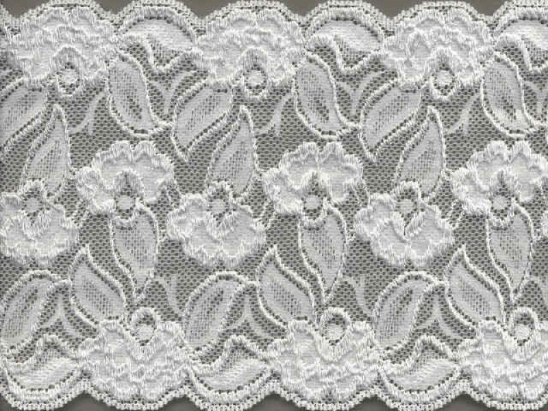 elastisch kant 15 cm ecru
