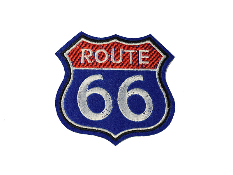 embleem applicatie route 66 groot