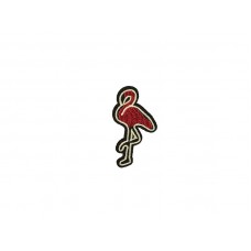 flamingo patch rood