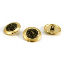 goud brons knoop N 2.3cm