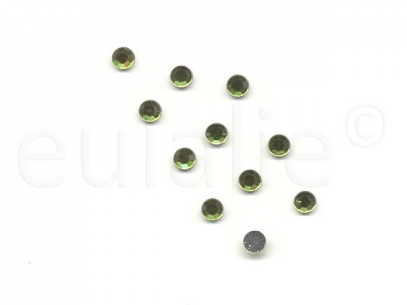 hot-fix steentjes lime 5 mm