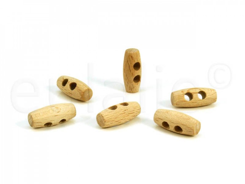 houten knoop 2 cm