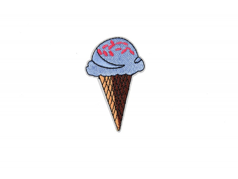 ijsje applicatie blauw