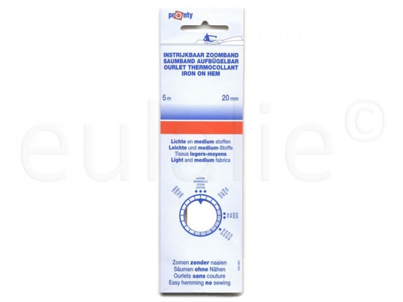 instrijkbaar zoomband 20mm breed