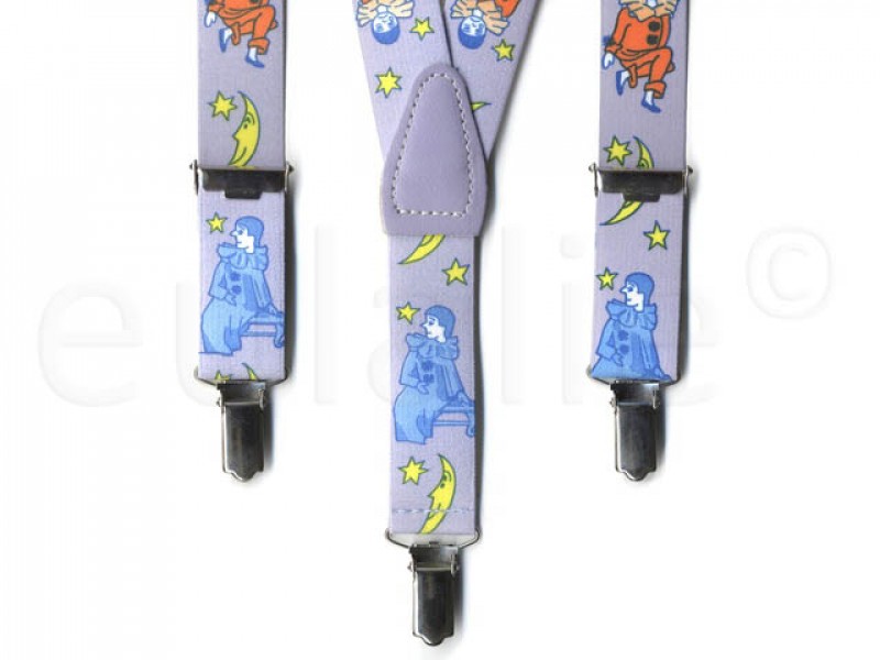 kinder bretel Pierrot lila