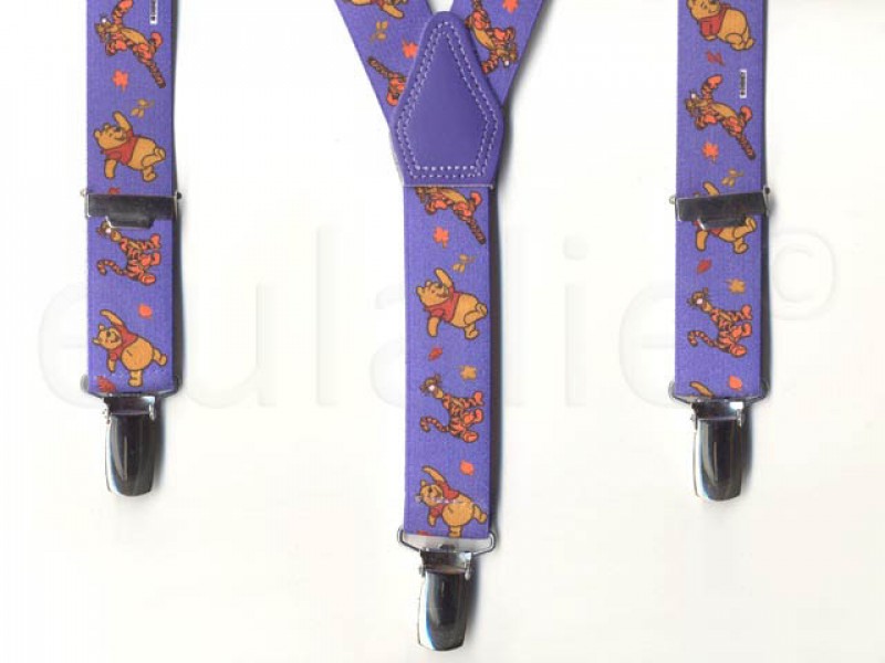 kinderbretel Disney Winnie de Pooh paars
