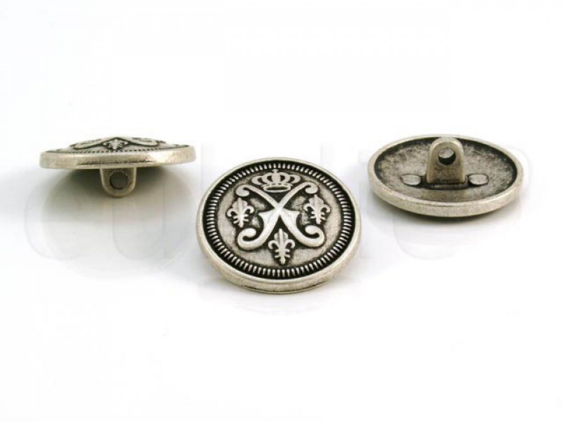 knoop wapen zilver 2.3cm