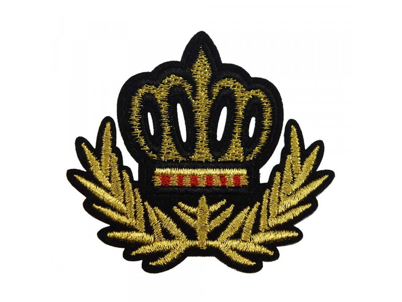 Kroon lauwerkrans patch