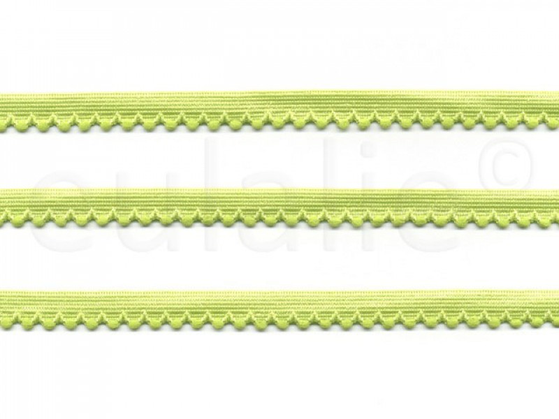 lingerie elastiek neon geel (3 meter)