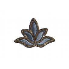 lotus bloem, Yackalasi patch grijs goud