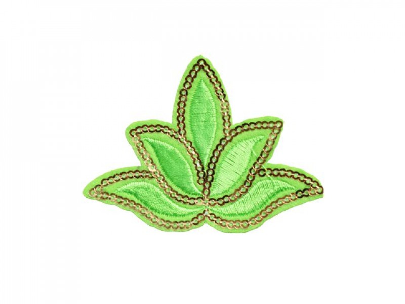 lotus bloem, Yackalasi patch limoen groen 