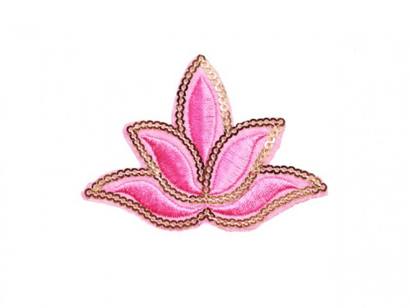 lotus bloem, Yackalasi patch roze goud